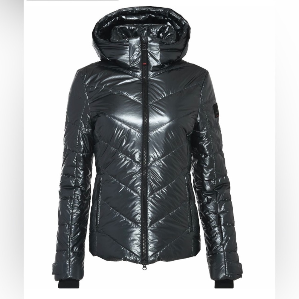 Bogner Fire and Ice Sassy Down Ski Jacket Dark Grey - Small